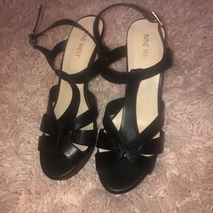 Nine West black heels